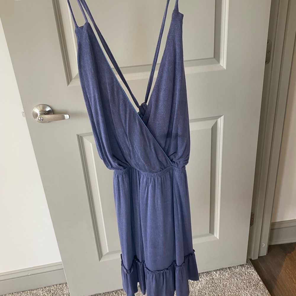 Blue dress